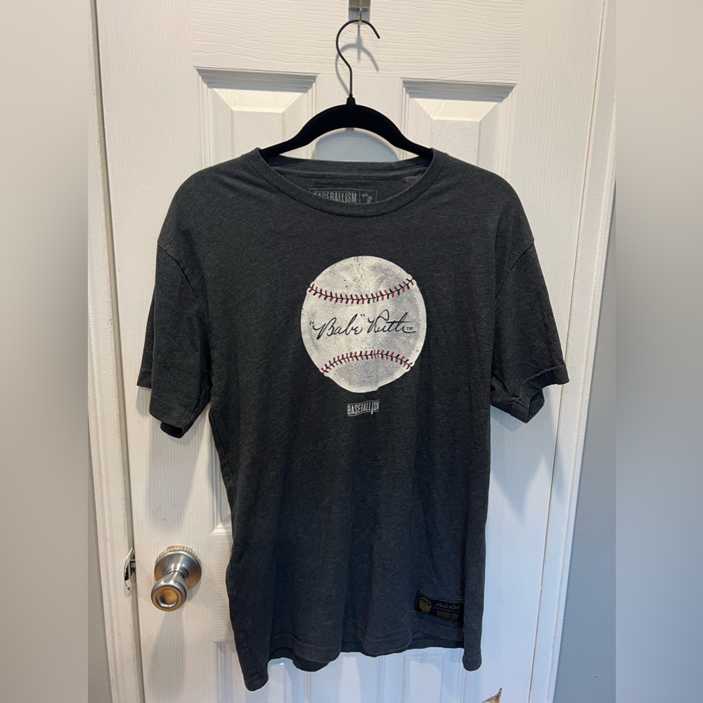 Baseballism Mens Babe Ruth tshirt, M